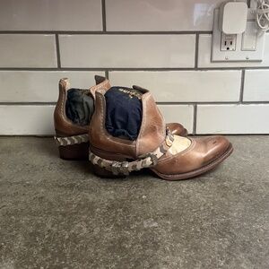 Freebird by Steven Blade Leather Ankle Boot